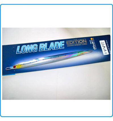 ARTIFICIALE VERTICAL JIGGING LONGBLADE 200g 22CM COLOR SARDINA PESCA RICCIOLE