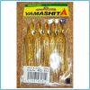 OCTOPUS YAMASHITA GOLDEN BAIT MIS2.5 7.5cm K1/G7-F ROSSO ORO PESCA BARCA TRAINA 