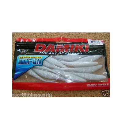 "VERMONI DAMIKI ARMOR SHAD 5"" 130mm 10g color D031 PEARL SILVER CONF 11PZ"