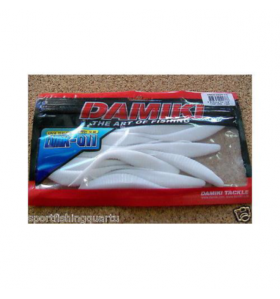 "VERMONI DAMIKI ARMOR SHAD 5"" 130mm 10g color D210 CREAM WHITE CONF 11PZ"