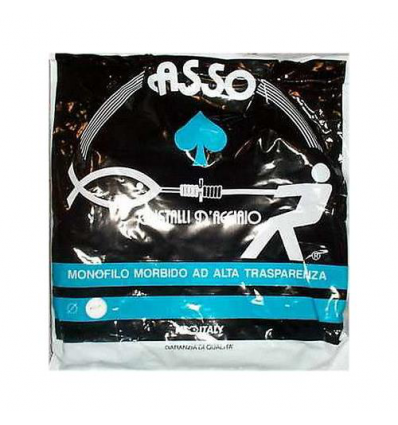 PALAMITO LENZA ASSO SPADES 0.70 COLORE W carico rottura 25kg MT 3000