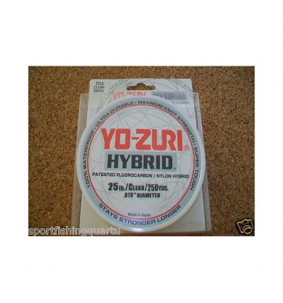 FLUOROCARBON HYBRID YO-ZURI 25LBS 12.5kG 0.475 mm 230MT MADE IN JAPAN