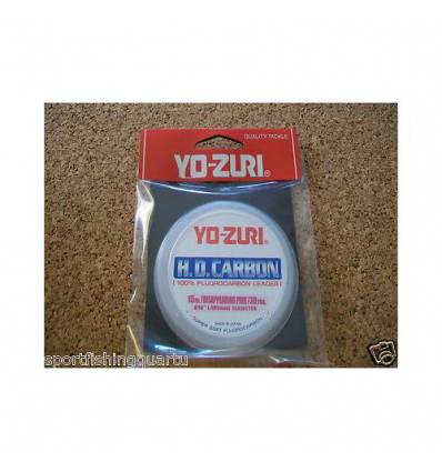 FLUOROCARBON HD YO-ZURI 15LBS 6.8kG 0.405 mm 28MT COLOR PINK MADE IN JAPAN