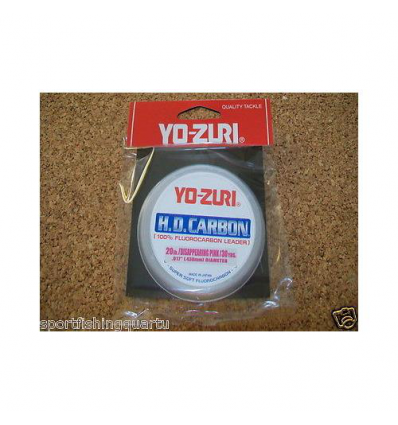 FLUOROCARBON HD YO-ZURI 20LBS 9.0kG 0.438 mm 28MT COLOR PINK MADE IN JAPAN
