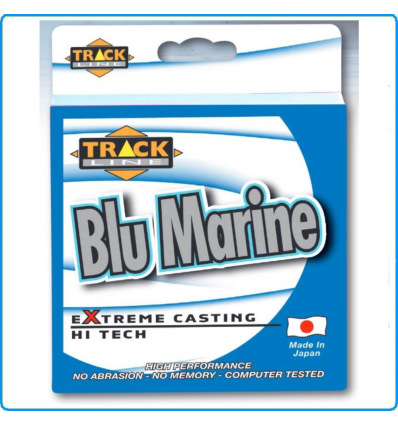 LENZA BLUE MARINE TRACKLINE 200mt 0.20mm 5.6kg PESCA SURFCASTING BOLENTINO EGING