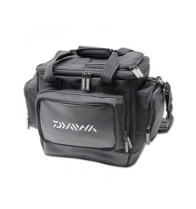 BORSA DAIWA PELLET CARRYALL 30X25X30CM MULTITASCACON DUE SCATOLE PORTAOGGETTI