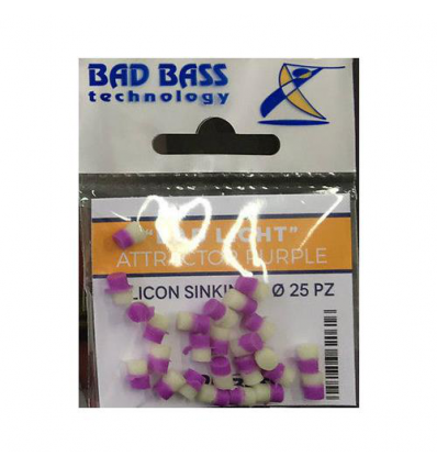 ATTRATTORI BAD LIGHT ATTRACTOR PURPLE BAD BASS PER TERMINALI CONF 25PZ