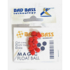 ATTRATTORI BAD BASS MAGIC FLOAT BALL COLORE RED 4mm PER TERMINALI CONF 10PZ