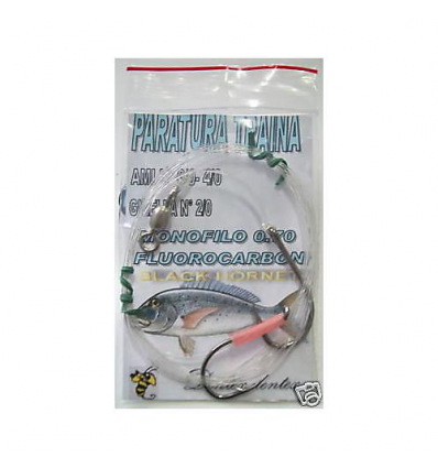 TRAINA 3 PARATURE DENTICE IN FLUOROCARBON 100%25