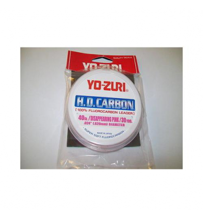 FLUOROCARBON HD YO-ZURI 40LBS 0.620 mm 28MT COLOR PINK MADE IN JAPAN