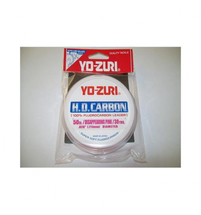 FLUOROCARBON HD YO-ZURI 50LBS 0.711 mm 28MT COLOR PINK MADE IN JAPAN
