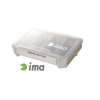 IMA LURE CASE 205 x145 x 40mm COLORE WHITE SCATOLETTE PORTA ARTIFICIALI