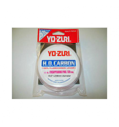 FLUOROCARBON HD YO-ZURI 12LBS 6kG 0.338 mm 28MT COLOR PINK MADE IN JAPAN
