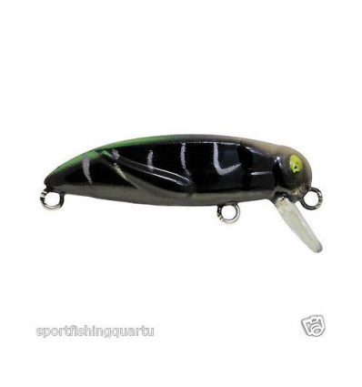 ARTIFICIALE RAPTURE GRASSHOPPER SINKING 37mm 2g COLORE BKB