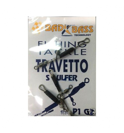 TRAVETTO BAD BASS S-ULFER PER TERMINALI SURFCASTING CONF 3PZ