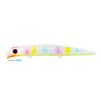 ARTIFICIALE JATSUI DARTER MINNOW WONDER MAGNUM 125F 125mm 17g COLORE A391