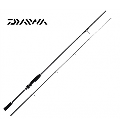 "CANNA DAIWA NINJA 7"" 2.10mt 2sezioni 3-10g IN CARBONIO HM ANELLI SIC"