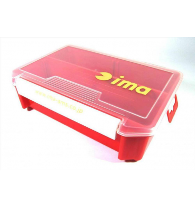 IMA LURE CASE 205 x 145 x 60mm 3010NDDM COLORE RED SCATOLETTE PORTA ARTIFICIALI