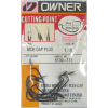 AMI HOOK OWNER 5139 WIDE GAP PLUS CUTTING POINT BLACK CHROME N 1/0 PZ 6