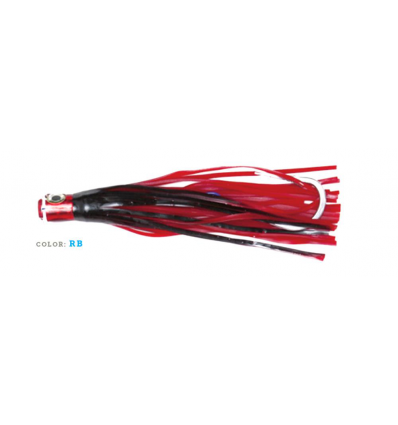 ARTIFICIALE TRAINA OCTOPUS CM20 H2OPRO MAHI MOUTHFUL COLOR RED BLACK
