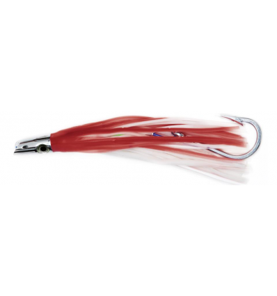 ARTIFICIALE TRAINA OCTOPUS CM22 H2OPRO SLANT JET COL RED WHITE