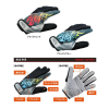 GUANTI PROX JIGGING GLOVES PX946KR TAGLIA UNICA COLORE BLACK RED