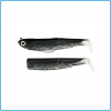 ARTIFICIALE BLACK MINNOW FIIISH 90mm 5g+4 TAGLIA N2 COMBO SHORE COLOR NOIR