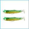 BLACK MINNOW FIIISH 120mm 18g TAGLIA N3 COMBO 2X SEARCH VERDE ORO SPINNING MARE