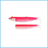 ARTIFICIALE BLACK MINNOW FIIISH 120mm 25g+10 TAGLIA N3 COMBO OFFSHORE ROSE FLUO