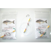 SURFCASTING 3 TERMINALI 1AMO CON TRAVETTO YELLOW 8CM PER SARAGHI E SPIGOLE