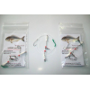 SURFCASTING 3 TERMINALI 1AMO CON TRAVETTO WHITE 8CM PER SARAGHI E ORATE SPIGOLE