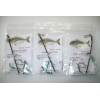 SURFCASTING 3 TERMINALI 1AMO CON TRAVETTO BLACK 11CM PER SARAGHI ORATE SPIGOLE