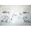 SURFCASTING 3 TERMINALI 1AMO TRAVETTO MICRO 5CM CON FLOTTER PER SPIGOLE SARAGHI