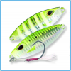 ARTIFICIALE STORM GOMOKU SLOW ROCKER 40g UV GREEN SARDINE ZEBRA SLOW PITCH JIG