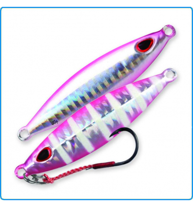 ARTIFICIALE STORM GOMOKU KOIKA 30g SILVER PINK ZEBRA JIGGING SLOW PITCH SPINNING