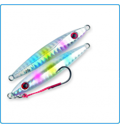 ARTIFICIALE STORM GOMOKU MICRO JIG 30g HOLO CANDY SPINNING PALAMITE OCCHIATE