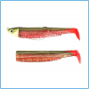 BLACK MINNOW FIIISH 120mm TAGLIA N3 COMBO SHALLOW 6+10g COLOR KAKI RED SPIGOLA