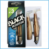 BLACK MINNOW FIIISH 120mm TAGLIA N3 COMBO OFFSHORE 25+10g COLOR BROWN BACK SERRA