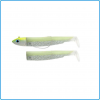 BLACK MINNOW FIIISH 120mm TAGLIA N3 COMBO OFFSHORE 25+10g COLOR WHITE PHOSPHO