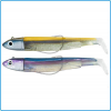 BLACK MINNOW FIIISH 120mm 2COMBO OFFSHORE 25+10g COLOR OR/BLEU RAINBOW + RATTLE