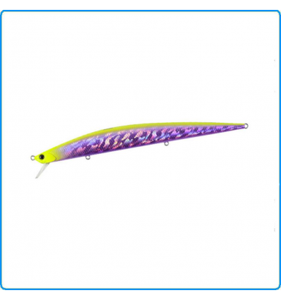 DUO TIDE MINNOW SLIM 175F 27g 175mm CHART PURPLE NEW HOOK DECOY FORTIFIED LIP