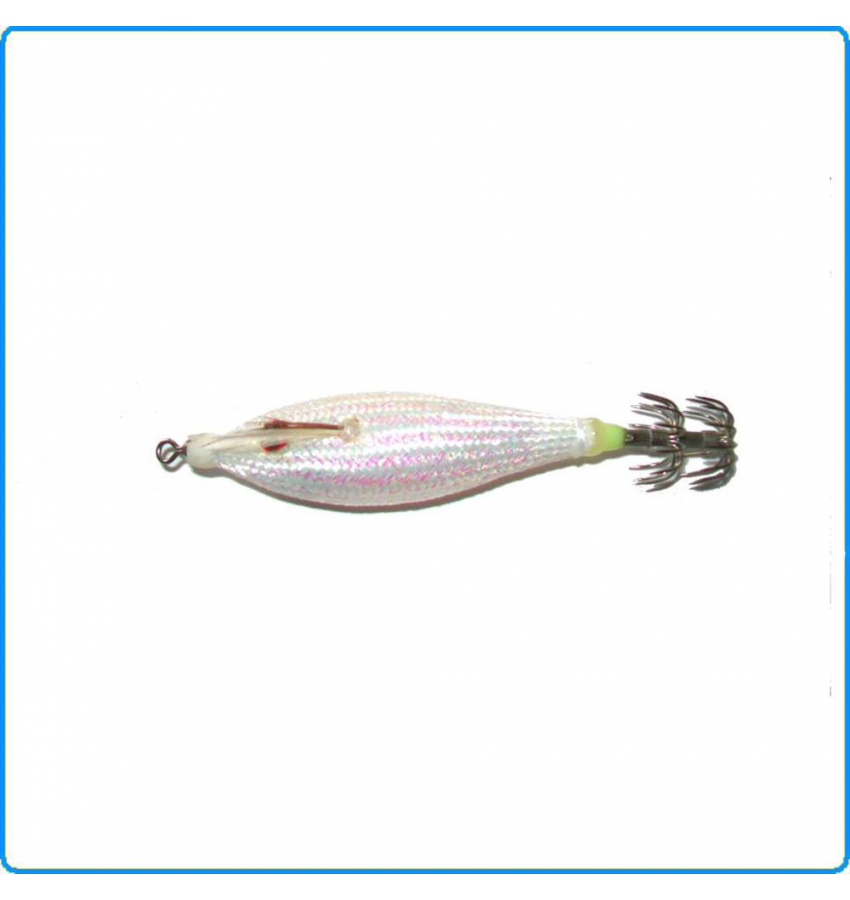 Totanara DTD Soft Galeb Misura 2.0 (65mm, 4.9g) Colore White Glow – Esche Morbide Per Calamaro E Seppia