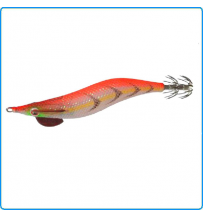 TOTANARA LUMINOSA DTD PREMIUM AURI 3.0 ROSSO 9CM PESCA DA RIVA CALAMARI E SEPPIE