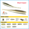 ARTIFICIALI SOFT BAIT KEITECH SHAD IMPACT 5" WAKASAGI SPINNING SPIGOLA BLACKBASS