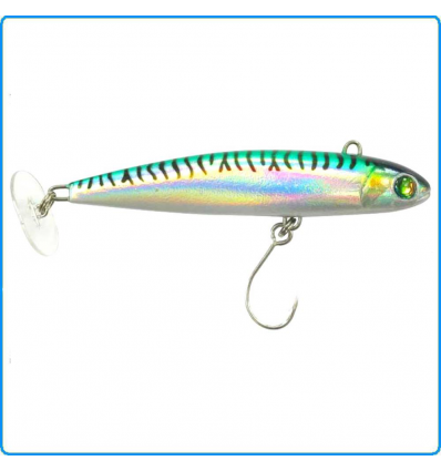 ARTIFICIALE FIIISH POWER TAIL 55g SW REAL MACKEREL SPINNING MARE PALAMITE TONNI