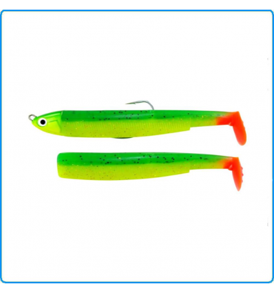 ARTIFICIALE SPINNING MARE BLACK MINNOW FIIISH N4 140mm 10+15 SHALLOW VERT ORANGE