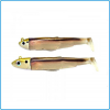 BLACK MINNOW FIIISH 70mm 2COMBO SHORE 3g OFFSHORE 6g TROTA SPINNING LAGO FIUME