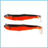 BLACK MINNOW FIIISH 70mm 2COMBO SHORE 3g OFFSHORE 6g RED SPINNING LAGO FIUME