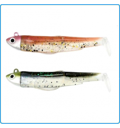 BLACK MINNOW FIIISH 90mm 2COMBO SEARCH 8g WINE GLITTER MOJITO SPINNING MARE LAGO