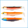 BLACK MINNOW FIIISH n3 120mm MAXI COMBO 3X OFFSHORE 25g SPINNING DA RIVA E BARCA